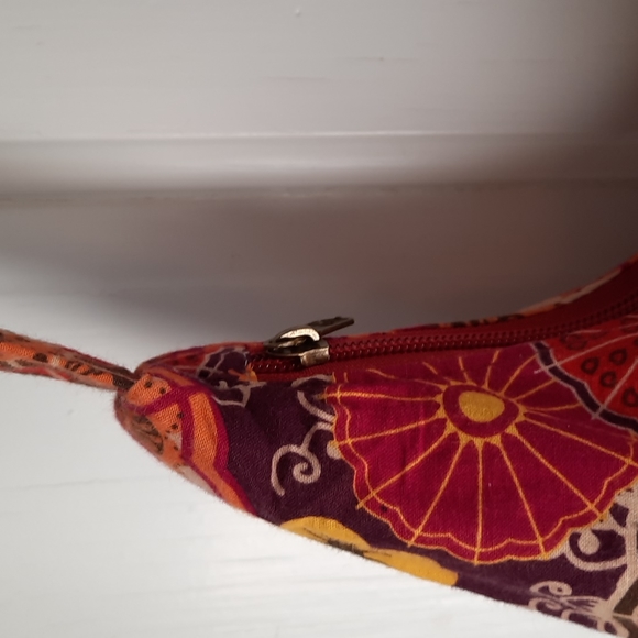 Fabric Lightweight Floral Handmade Cotton Shoulder Purse Bag Tote Carry All - Picture 4 of 14